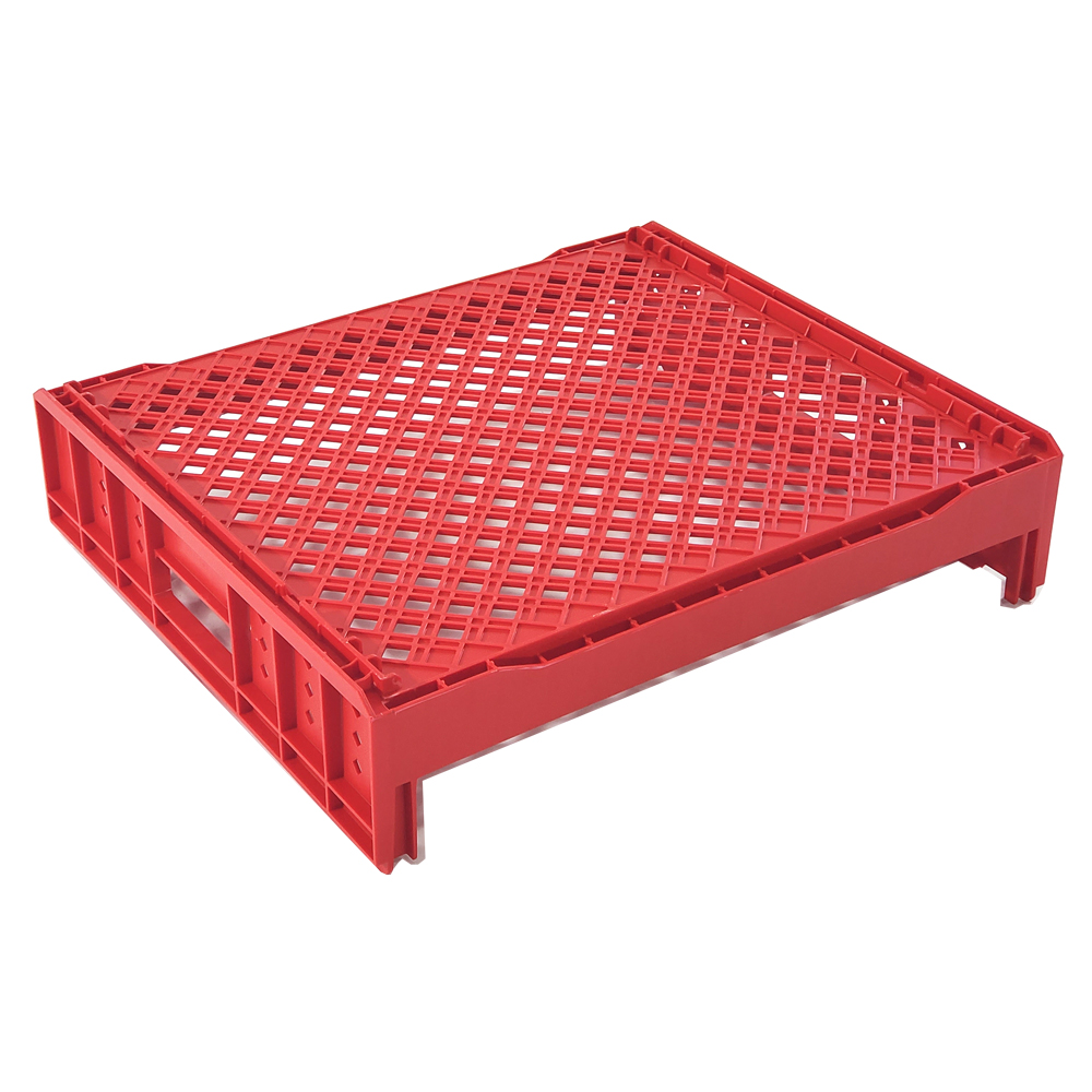 PP Bread Tray Plastic Stackable Turnover Box/Crates with External Size 550*480*130mm