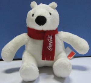 China Coca Cola Bear Polar Bear Plush Toys wholesale