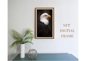 China 21.5In Digita Wooden Electronic Photo Frame wholesale