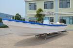 Stability Blue Freshwater Fishing Boats , Fiberglass 8m Pleasure Fishing Boats