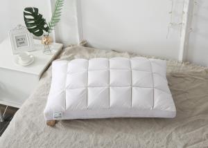 China 74cm 240G Duck And Goose Feather Pillows Cotton Home Textiles wholesale