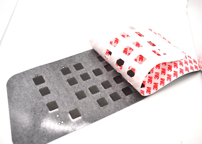 Square Embossed Buttons Membrane Switch Panel Keypad For Medical Instruments