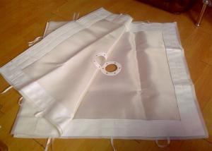 China Liquid Filtration Filter Press Plates Micron Non Woven Glass Fiber Cloth wholesale