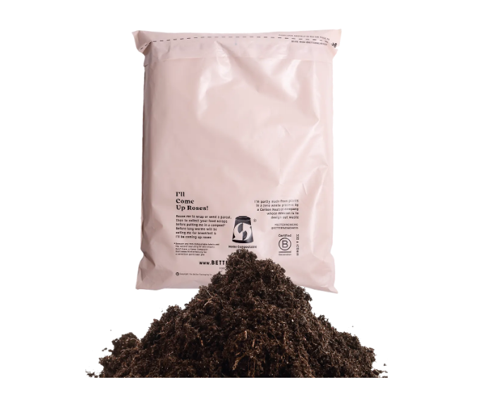 Custom Poly Compostable Bubble Mailers Biodegradable Shipping Bag