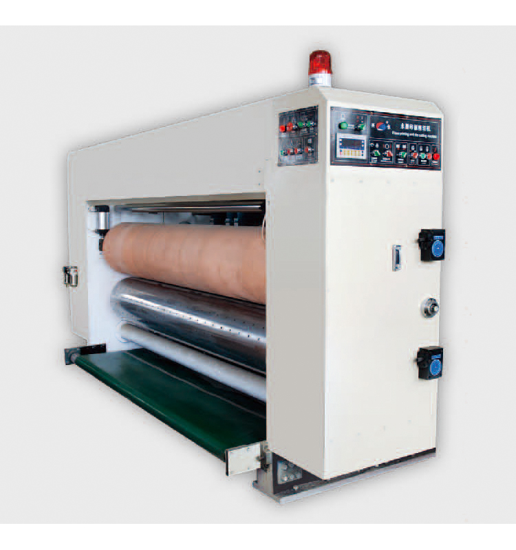 Feeder Corrugated Carton Box High Speed Flexo Printing Slotting Die Cutting Machine