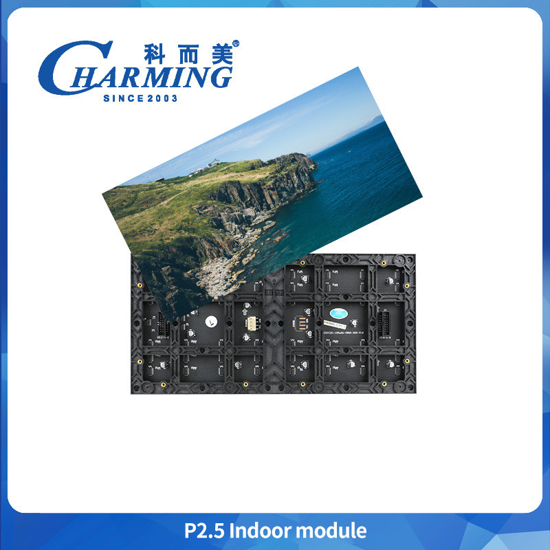 Commercial P2.5 320*160mm Led Indoor Module Fixed Installation 16 Bit