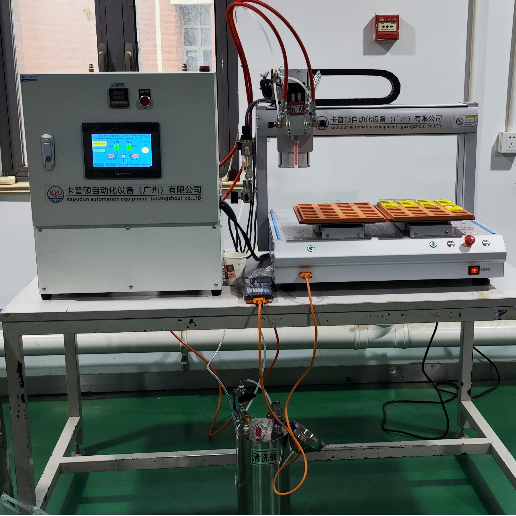 mini size AB Glue Potting Machine