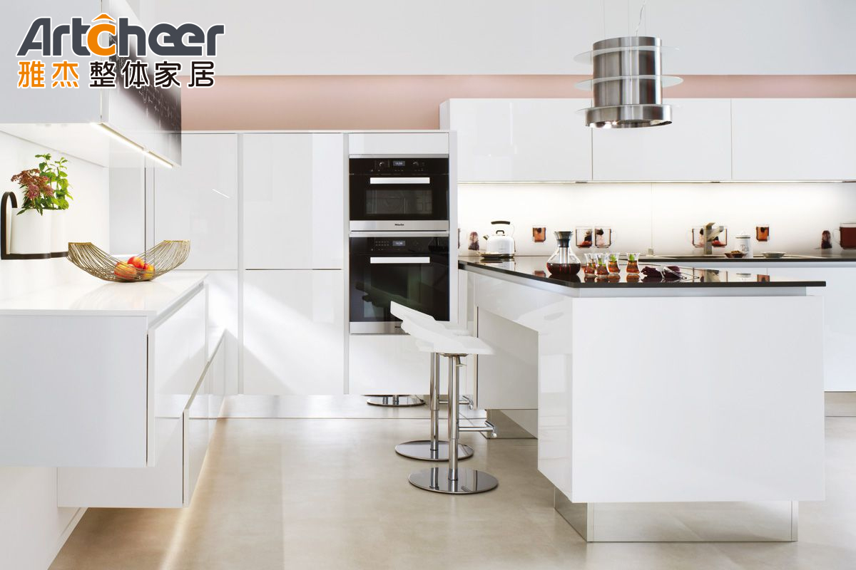 Luxury Small Plywood Kitchen Cabinets With Hidden Door Island Set Plywood And Function