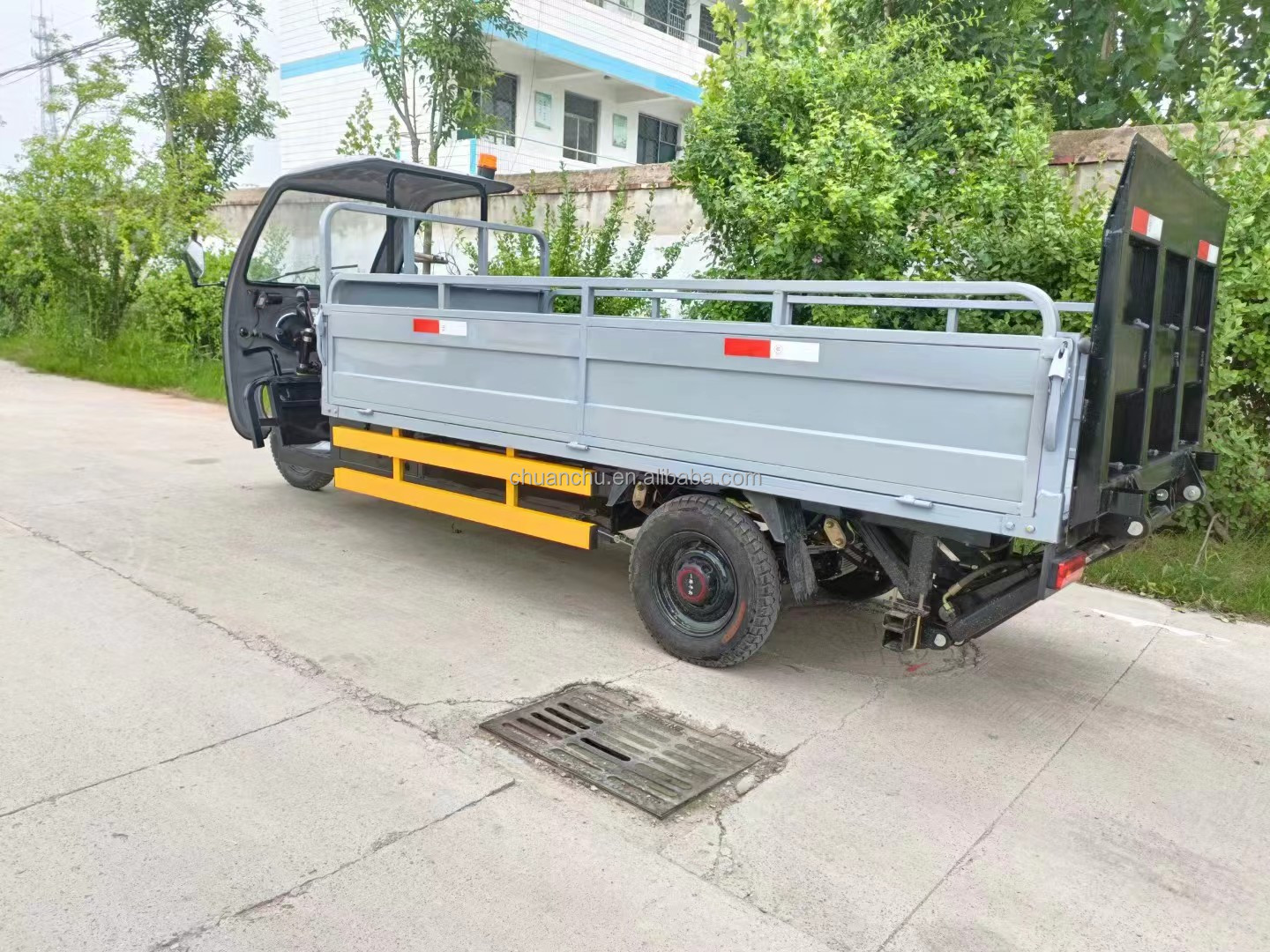 Mini Pure Electric Garbage Collection Tricycle For Sanitary Workers