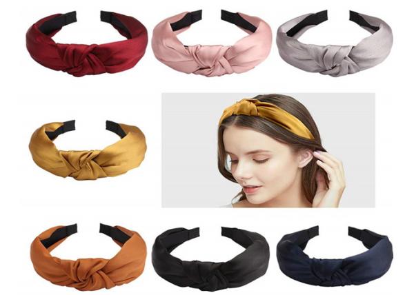 GLH001 Vintage satin hair headband women's accessories wholesale Europe United
