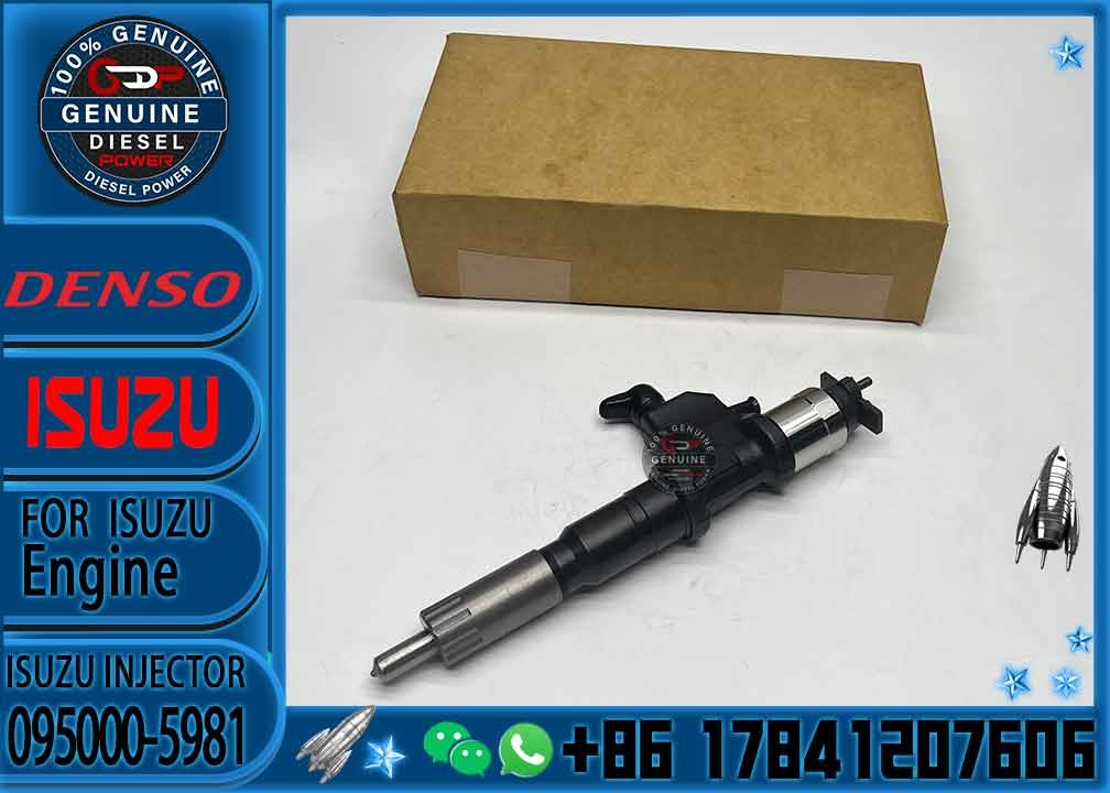 High Quality Common Rail Injector 095000-5980 095000-5981 095000-5982 for 6WF1 6WG1 Diesel Nozzle Assembly