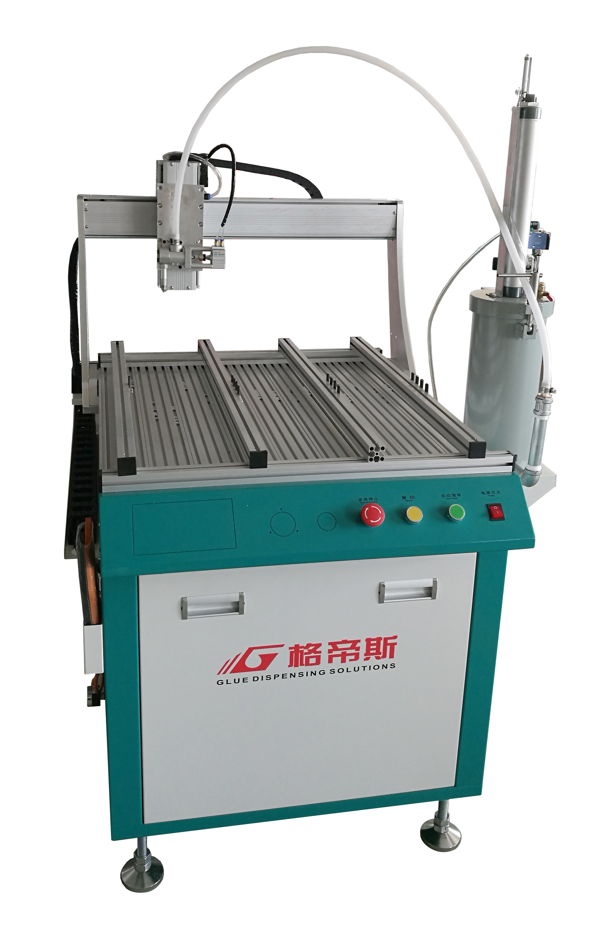 PLC Control Automatic Glue Dispenser High Speed Adhesive Dispensing Machine 600*600MM