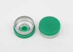 13mm Plane Green Medical Injection Vial Cap Flip Off Easy Opened caps