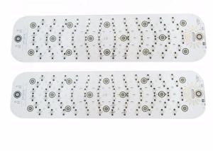 China Aluminum Metal Core PCB Board High Quality White Soldermask Black Legend wholesale