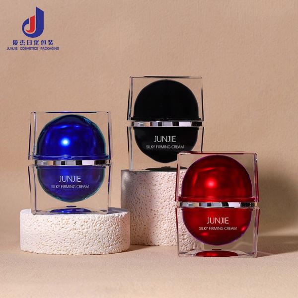 Professional Acrylic Cosmetic Storage Jar Multi Beauty Jar For Screen Printing
