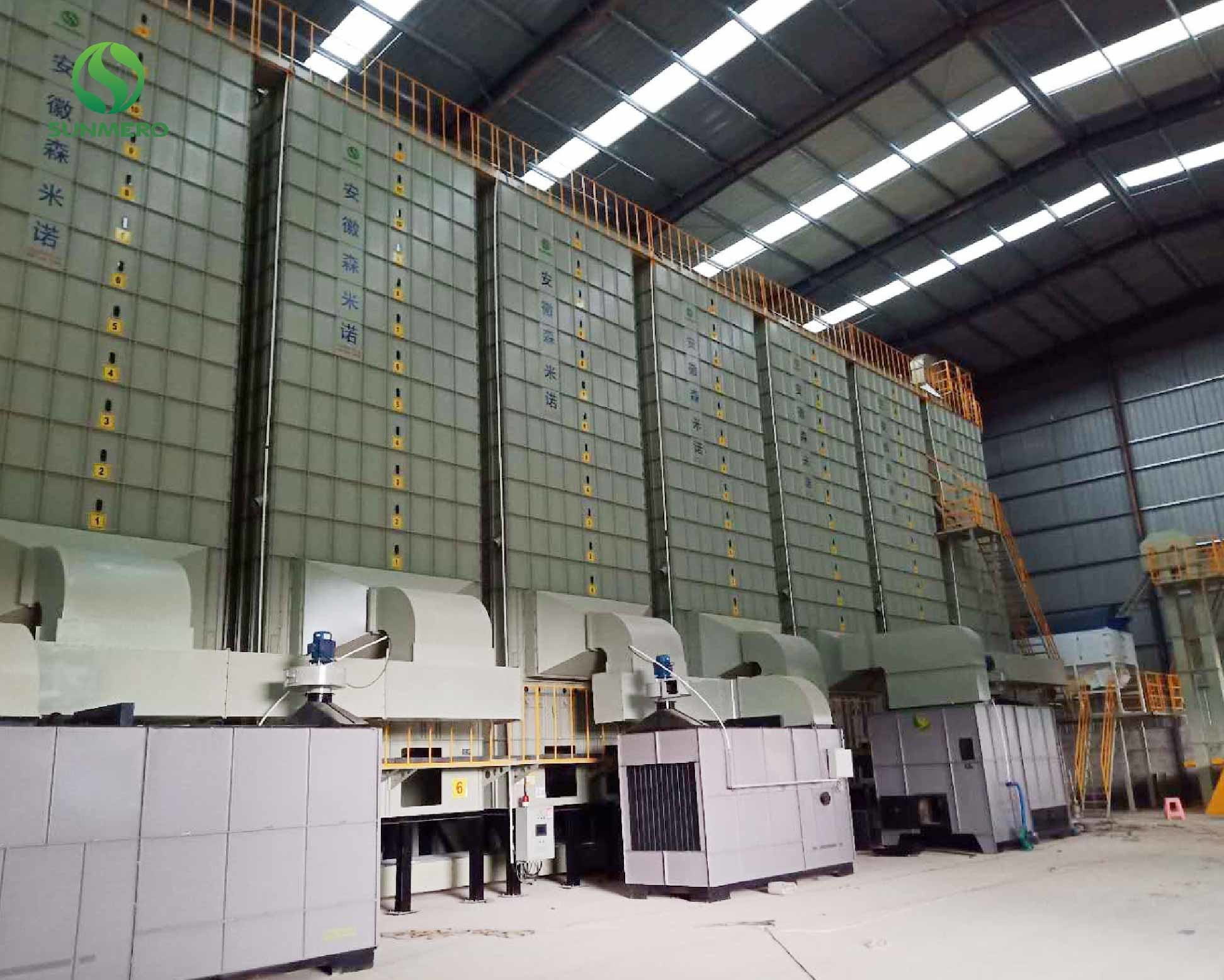 18000KG Multifunctional Grain Elevator Dryer For Rice Drying Plant