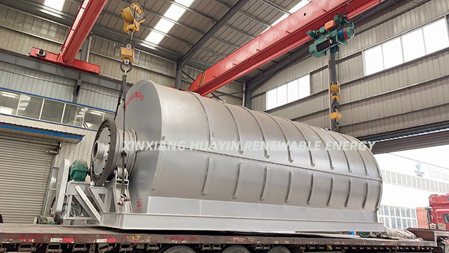 Industrial Scale Waste Tire Recycling Plant In India Batch Type