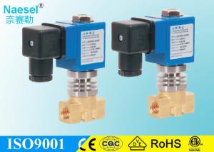 China Compact Steam Diaphragm Solenoid Valve , PEEK Seal 24vac Solenoid Valve wholesale