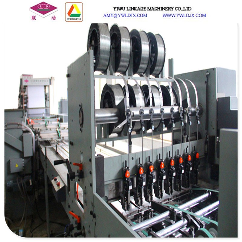 LD-1070 Perfect Binding Production Line Automatic Exercise/Notebook/Diary Book Making