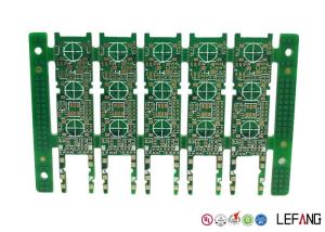 China Rigid Multilayer PCB Fabrication , Industrial Circuit Board Green Solder Mask wholesale