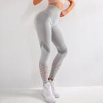 Wearproof Women Tight Yoga Pants Delicate Stitch Tummy Control Sports Leggings