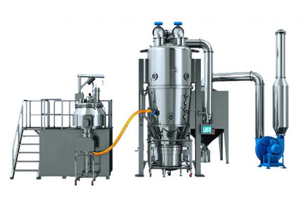 FG Type Pharmaceutical Fluid Bed Equipment Chemical Foodstuff Coffee Drying