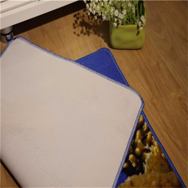 2016 new cartoon Christmas tree design kids play rug mat