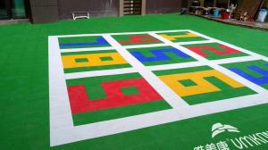 China Modular Playground Equipments Removable Plastic Interlocking Garage Floor wholesale
