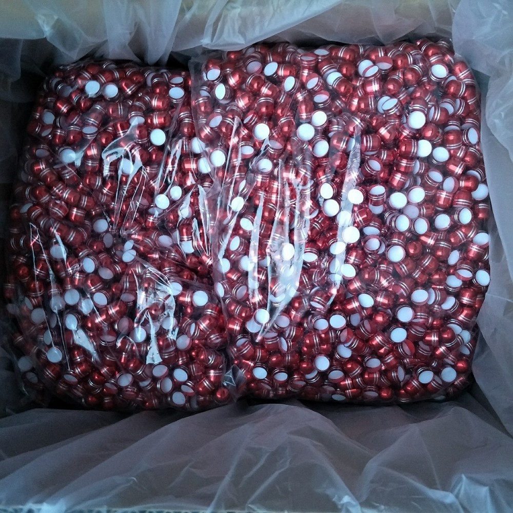 Golden 5g Empty Plastic Pill Capsules ISO9001 Blister Cover