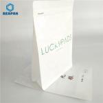 Aluminum Foil Biodegradable Stand Up Kraft Zipper Pouch Bags