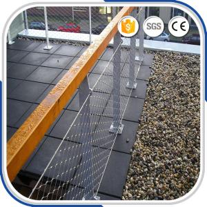 China Outdoor fashional 2.0 mm X-tend stainless steel decorative rope mesh fence wholesale