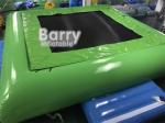 PVC Tarpaulin Inflatable Water Toys Jumping Water Trampoline Bed Airtight