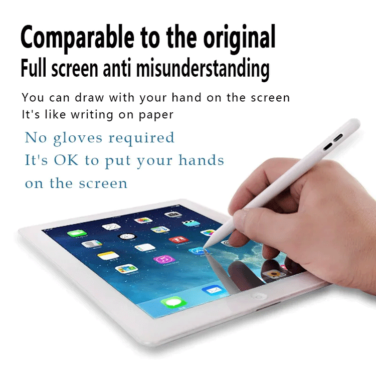 Personalised Aluminum LCD Writing Tablet Pen Palm Rejection Stylus For Ipad