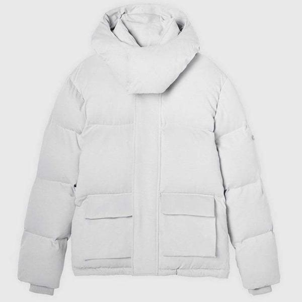 Puffer Jacket Men Fashion New Design Winter Puffer Cargo Pocket Mens Coat