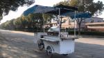 7 Speed Gear Disc Brake Stainless Steel Bike Food Cart
