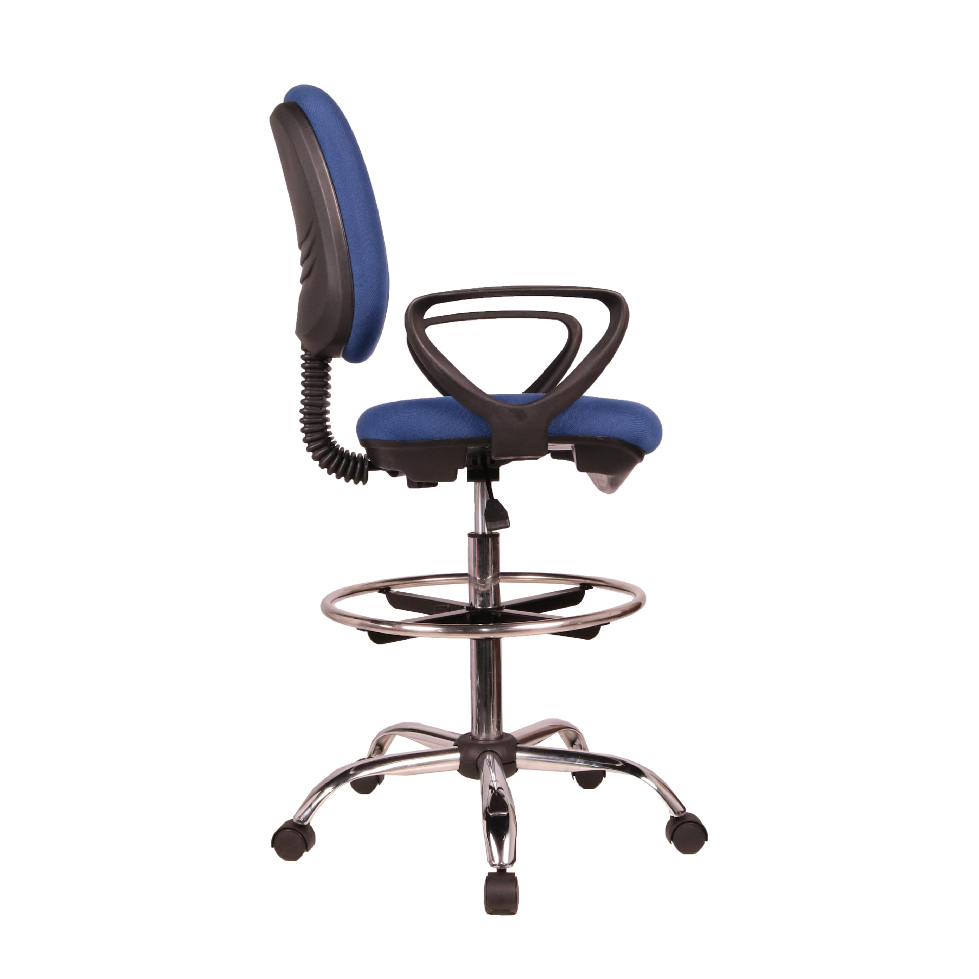 Front Desk Cashier Chair for Home Receptionist Fabric Swivel Lift Office Mesh Chair