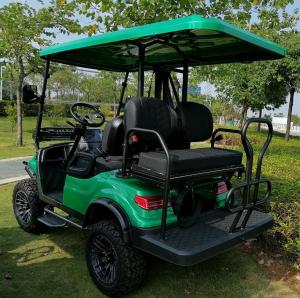 China 4 Wheel Disc Brake Electric Lifted Golf Cart 10 Inch TFT IP66 CARplay Display 72V wholesale