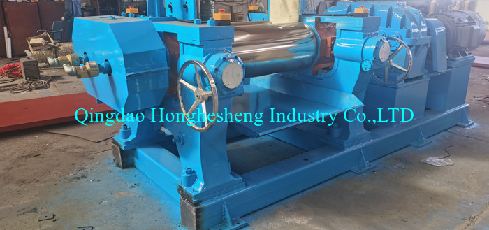 Adjustable 14 Inches Roll Open Mill Rubber Mixing Rubber Milling Machine