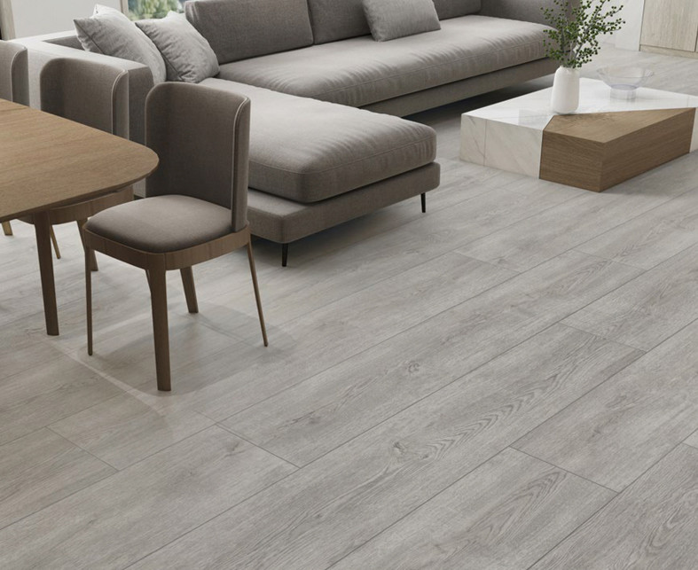 Yellow Gray Floor Tile And Antibacterial 250x1500mm Wooden Porcelain Strips For Living Room And Kitchen