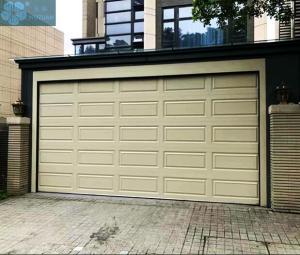 China Automatic 50mm 3m Width Steel Sectional Garage Doors wholesale