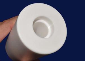 China High Temperature 99% Al2O3 Alumina Ceramic Tube / Small Ceramic Pipe wholesale
