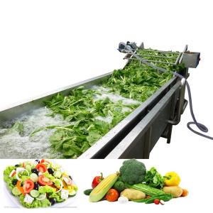 China 500kg/H Bubble Drying Vegetable And Fruit Cleaner Machine wholesale