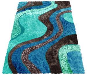 China structured shaggy rug/multi-shaggy/soft shaggy rug wholesale