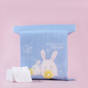 China Disposable Cosmetic Facial 5x6cm ODM Makeup Remover Cotton Pads wholesale