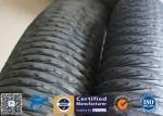6" Grey PVC Coated Fiberglass Fabric Flexible Air Duct For Fume Extraction