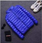 Blank Hooded Warm Down Jacket Casual Lightweight Winter Men Jackets