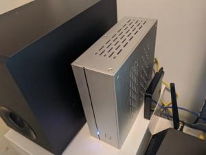 China SKTC 4mm Aluminium 200*85*200mm Mini Computer Cabinet wholesale