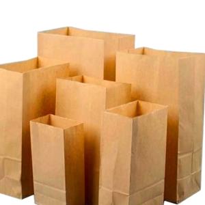 China FSC Biodegradable 70gsm Paper Bread Bags wholesale