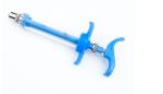 Poultry ISO19001 Vaccinator Plastic Steel Syringe 10ml Luer Lock Syringe