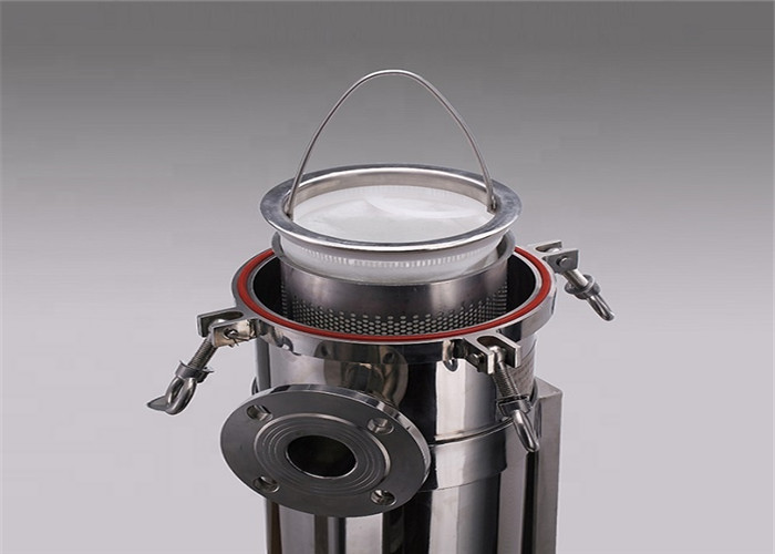 SFFILTECH Industrial Filter Housing / Strainer Basket Filter Housing With Pump Set